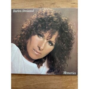 Barbra Streisand - Memories MINT PROMO‎ LP 1981 Columbia Gold CBS Stamp